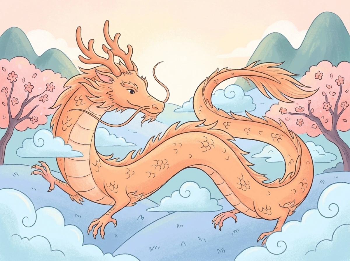 dragon coloring page: card for chinese dragon coloring pages
