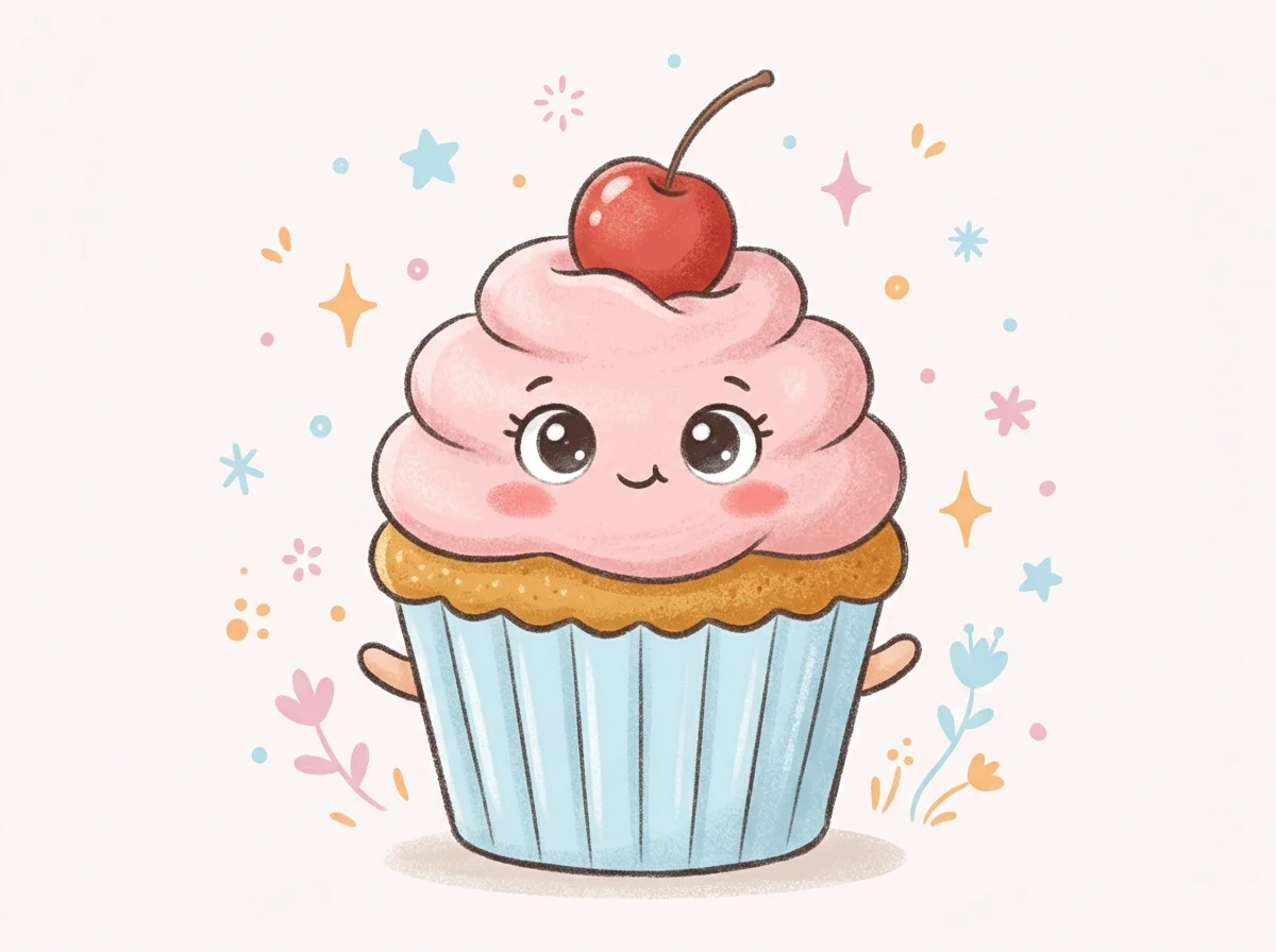 Cute Food Coloring Pages - Fantasy Coloring Pages for Kids fantasy coloring pages for kids: cute food coloring pages card