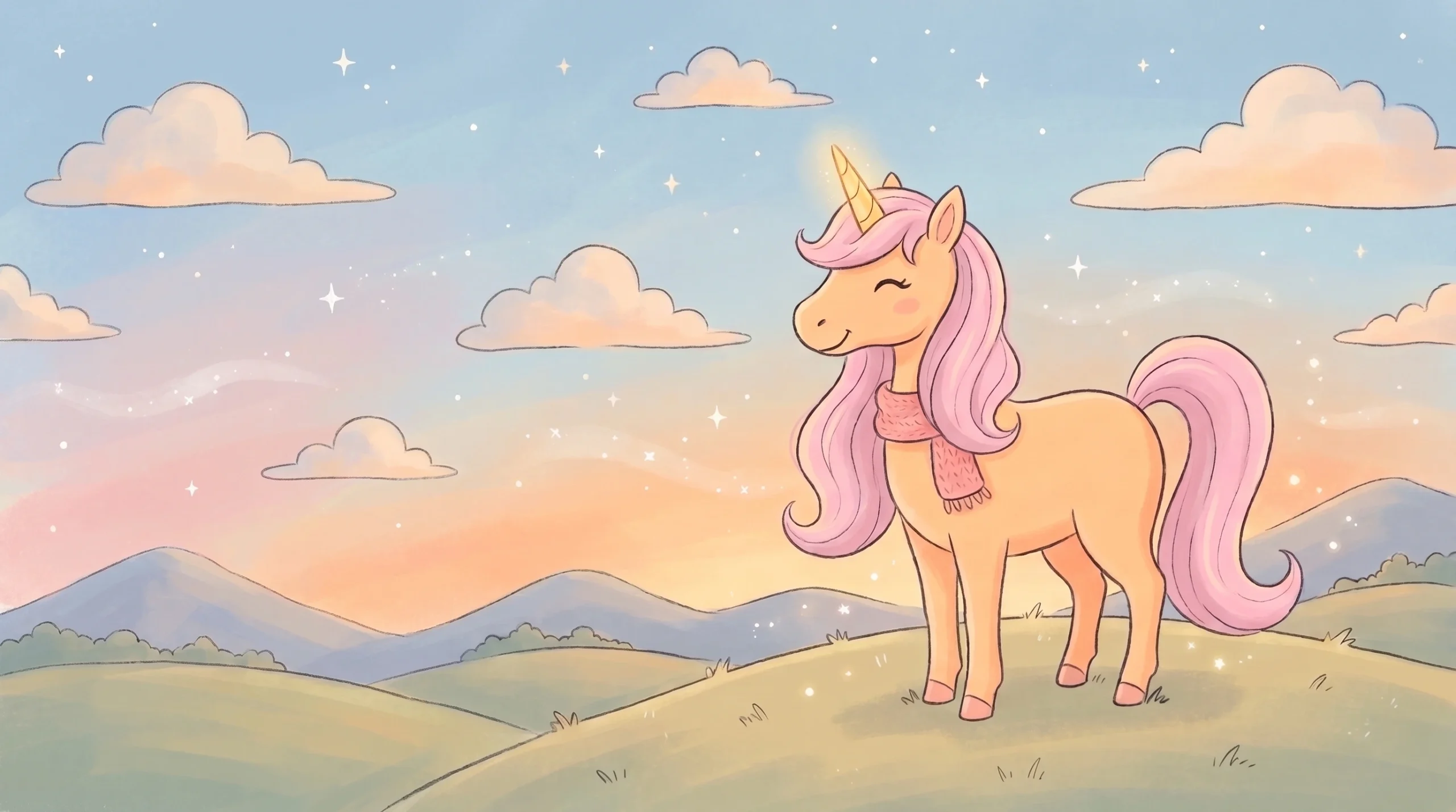 unicorn coloring pages - free printable PDF sheets for kids